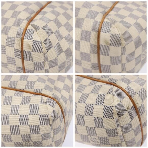 LOUIS VUITTON Damier Azur Totally PM Tote Bag N51261 LV Auth 139188 - Picture 14 of 16